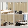 Wood Slat Wall Panels – Real Veneer MDF with PET Felt Backing, 8 Panels, Decorative Sound-Absorbing Grilles for Living Room, Studio, Piano Room - 3 of 4