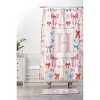 Deny Designs April Lane Art Bows Monogram Memory Foam Bath Mat - 4 of 4