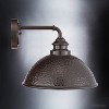 Urban Ambiance Luxury Hammered Outdoor Wall Light,  10-3/8" x 12",  Olde Bronze Finish, UHP1176 - 4 of 4