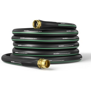 50 ft Garden Hose 5/8", Less Kink Heavy Duty Water Hose, Durable & Flexible Hose for Outdoor, Lawn, Car Washing, Pet Bathing and Household, GreatBuddy - 1 of 4