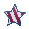 Transpac All American 4th of July Patriotic Red White Blue 4th of July Wall Star Layered Wood Set of 3 - 2 of 4