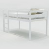 Twin Size Wood Loft Bed with Ladder - 4 of 4