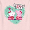 Toddler's Peppa Pig BFF Love Heart T-Shirt - 2 of 3