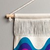 Showmemars Wavy Retro Rainbow Fiber Wall Hanging - Society6 - 3 of 3