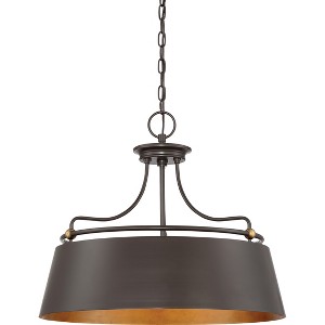 Fairview Western Bronze Pendant Light - 1 of 4