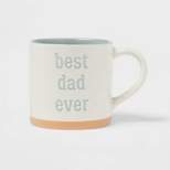 18oz 'Best Dad Ever' Mug Ivory - Threshold™