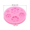 Unique Bargains Sunflower Silicone Polymer Clay Fondant Template for Crafts Air Dry DIY Candy - 2 of 4