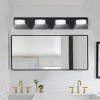 DAKAFUL LED Bathroom Vanity Light, with Multi 360° Rotatable Acrylic Up&Down Heads, Stepless Dimmable Wall Lights Over Mirror,for Bathroom/Bedroom - 2 of 4