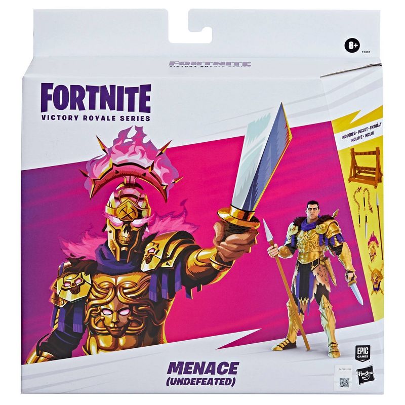 Hasbro Fortnite Victory Royale Series Menace (Undefeated) Action Figure, 3 of 8