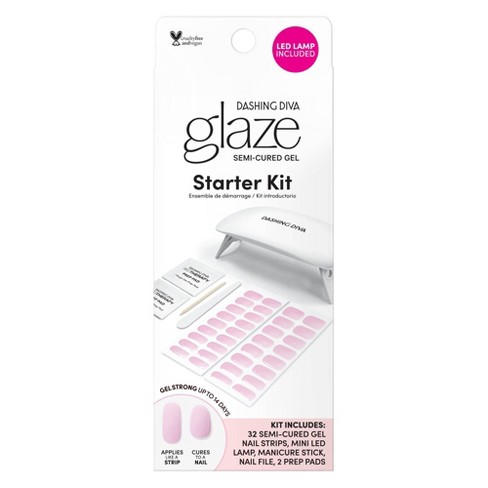 Dashing Diva Glaze Art Studio Mani Bundle - Cheetah Drip And Mini