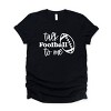 Simply Sage Market Talk Football To Me Ball Short Sleeve Tee - M - Black - 2 of 4