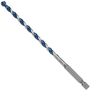 Bosch BlueGranite Turbo 1/4 in. X 6 in. L Carbide Tipped Hammer Drill Bit Hex Shank 1 pc - 1 of 1