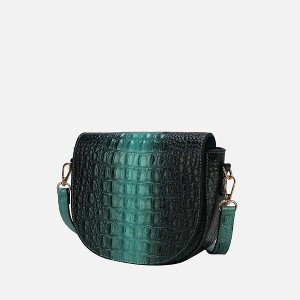 MKF Collection Amalia Halloween Croc-Embossed Crossbody Luxurious and Chic Women's Bag by Mia K - 1 of 4