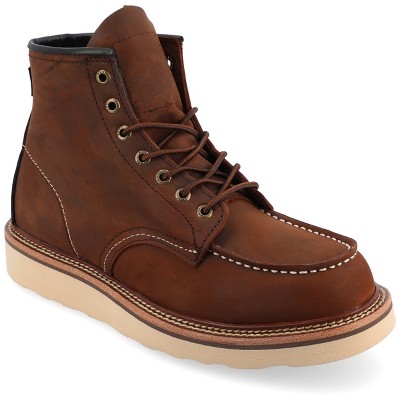 Taft 365 Men's Model 002 Moc-toe Boot, Rust 13 : Target