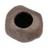 Unique Bargains Resin Aquarium Hideaway Rock Cave Fish Tank Decoration Brown 3.35''x2.76''x2.52'' - 3 of 4