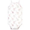 Hudson Baby Infant Girl Cotton Sleeveless Bodysuits 5pk, Llama - image 3 of 4