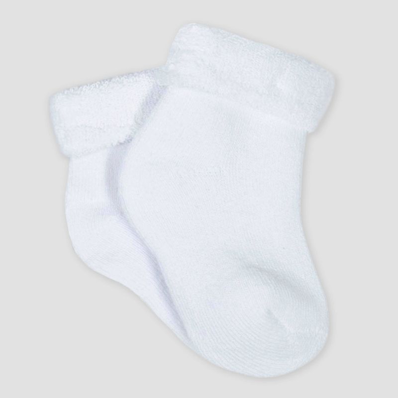Gerber Baby 12pk Wiggle Proof Socks, 3 of 7