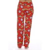 Just Love Womens Christmas Print Knit Jersey Pajama Pants - Winter Cotton PJs - 2 of 2
