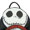 Disney The Nightmare Before Christmas Mini Backpack Jack Skellington and Sally Small Bag Purse for Women Teen and Girls Black - 4 of 4