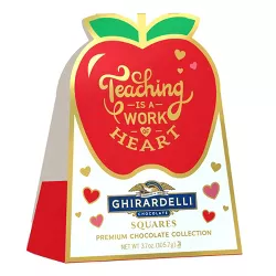 Ghirardelli Valentine's Premium Chocolate Classroom Apple Gift - 3.7oz