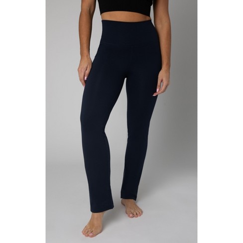 Yogalicious Womens Lux Mia High Elastic Free Waist Flare Leg Pant