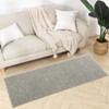 Modern Rug Non Slip Low Pile Rug Soft Contemporary Throw Floor Cover Foldable Indoor Carpet for Living Room Bedroom Playroom Nursery - 3 of 4