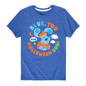 Boys' - Blue's Clues & You! - Blue You And Halloween Boo Short Sleeve Graphic T-Shirt - 1 of 4