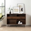 Modern Hairpin Leg Storage Console Table - Saracina Home - image 4 of 4