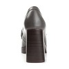 Journee Women's Ezzey Loafer Mid Stacked Heel Square Toe Pumps - 3 of 4