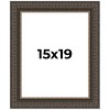 PosterPalooza | Museum Brown Picture Frame - UV Acrylic, Foam Board Backing, Hanging Hardware - 2 of 4