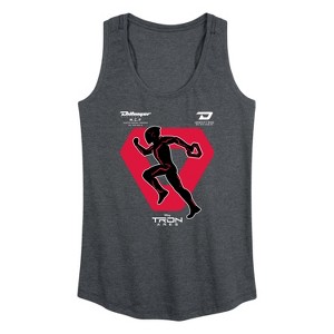 Women's - TRON Ares - Tron Runner Graphic Racerback Tank - 1 of 4
