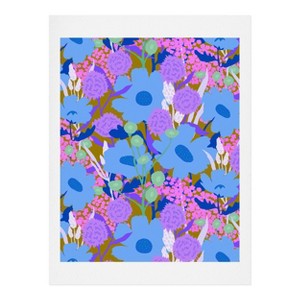 Sewzinski Blue Wildflowers Art Print - Society6 - 1 of 1