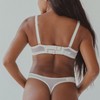 Wherewithal Women's AnyWhere Mesh Thong White - 3 of 4