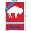 Trends International NFL Buffalo Bills - Retro Logo 15 Unframed Wall Poster Prints - 3 of 4