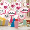 Big Dot of Happiness Be My Galentine - Galentine's and Valentine's Day Party Hanging Decor - Party Decoration Swirls - Set of 40 - 2 of 4