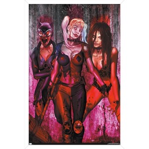 Trends International DC Comics - Harley Quinn - DCeased #1 Variant Framed Wall Poster Prints - 1 of 4