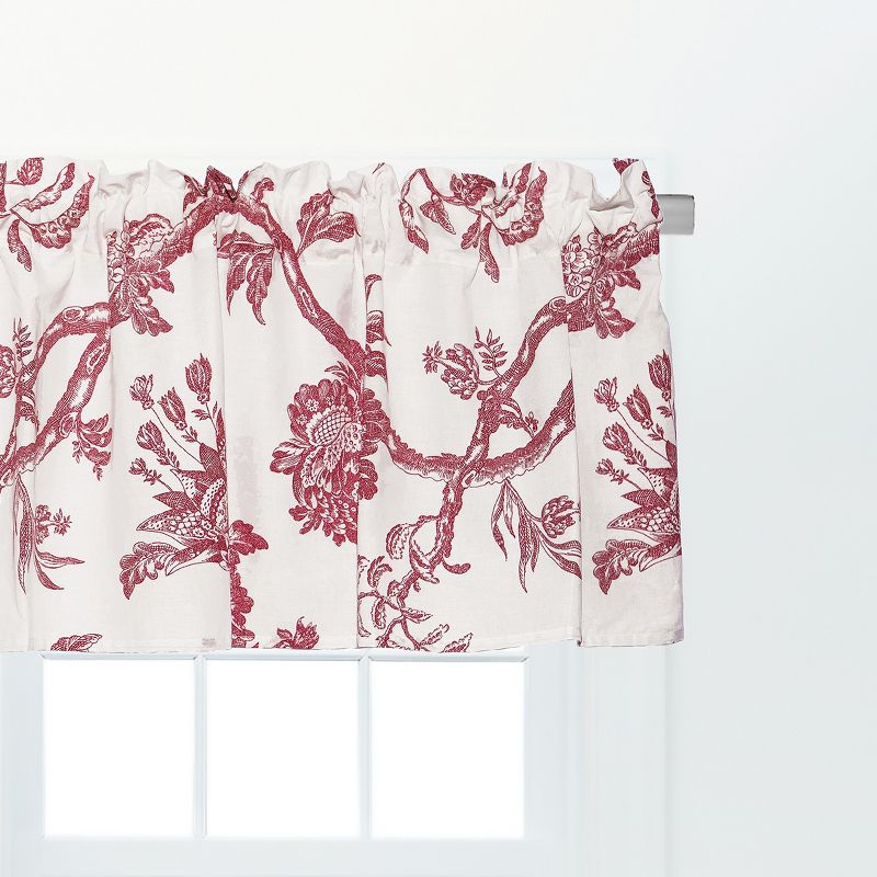 C&F Home Arcadia Red Valance Collection, 3 of 5
