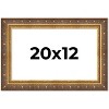 PosterPalooza | Museum Gold Picture Frame - UV Acrylic, Backing Board, Hanging Hardware Included - 2 of 4