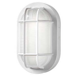 ETI TwistFit White Switch LED Bulkhead Light Model No. 504071020 - 1 of 1