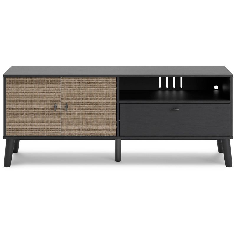 59&#34; Charlang TV Stand for TVs up to 63&#34; Black/Gray/Beige - Signature Design by Ashley, 3 of 9