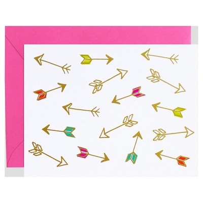 8ct Shooting Arrows Notecards