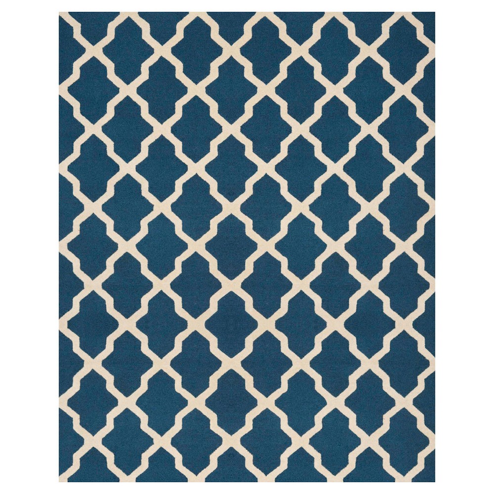 8'x10' Maison Tetured Rug Navy Blue/Ivory - Safavieh