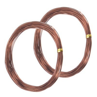 Unique Bargains Anodized Aluminum Bonsai Tree Training Wire 2 Rolls