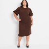 Women's Textured Midi Sweater Skirt - Future Collective - 3 of 3