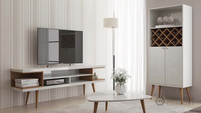 Utopia Black 70.47" Mid Century Modern TV Stand