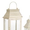 Melrose Metal Lantern with Embellished Lid (Set of 2) - image 2 of 2