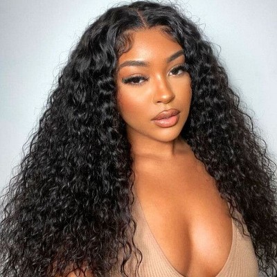 Labhairs Undetectable Invisible Lace Wig Full Frontal Top Swiss HD Lace Wig | Water Wave