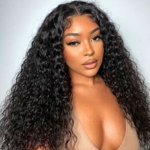Labhairs Undetectable Invisible Lace Wig Full Frontal Top Swiss HD Lace Wig | Water Wave - 1 of 4