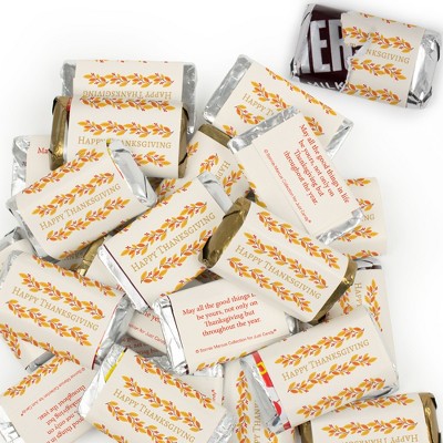 Thanksgiving Candy Party Favors Hershey's Miniatures Chocolate by Just Candy - Falls