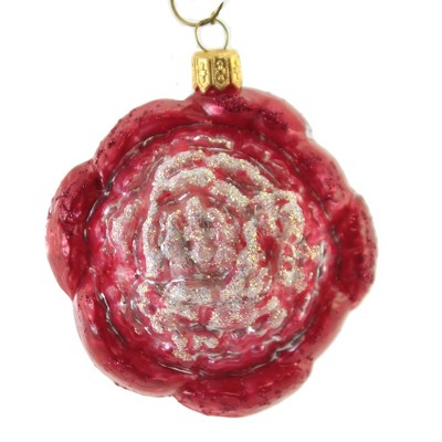 Holiday Ornament 3.25" Pink Peony Flower Floral Blossom Spring Plants  -  Tree Ornaments